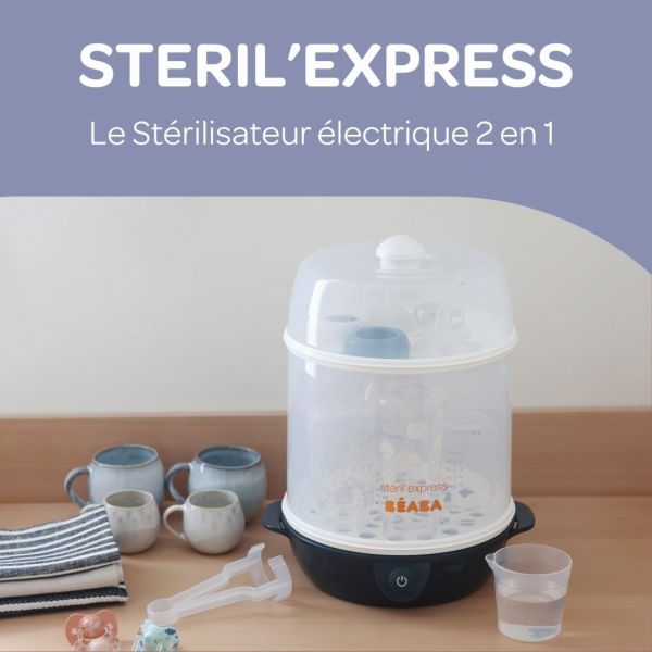 Stérilisateur éléctronique Stéril'express évolutif 2 en 1 - Night blue