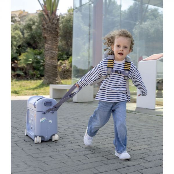 Pack JetKids sac à dos pour enfant + valise BedBox 2.0 Arctic blue