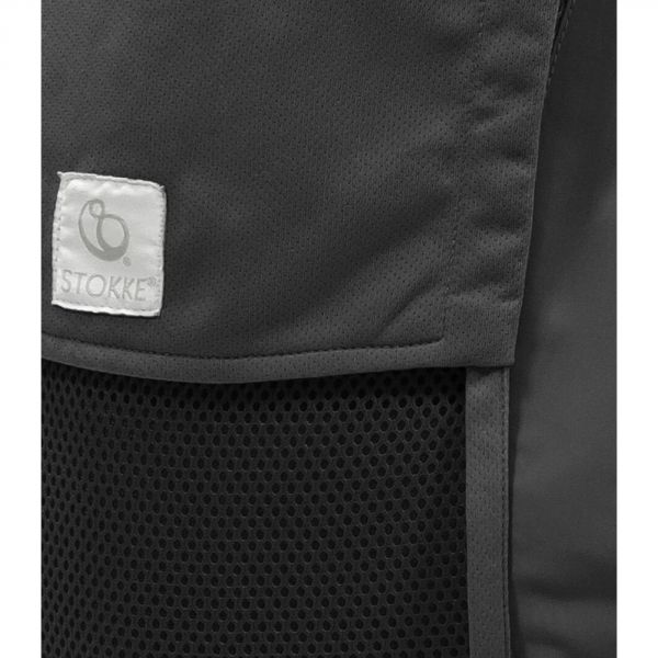 Porte bébé Limas en tissu Mesh Anthracite