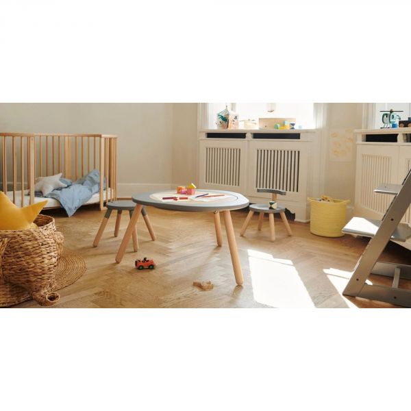 Chaise enfant MuTable Gris tempête