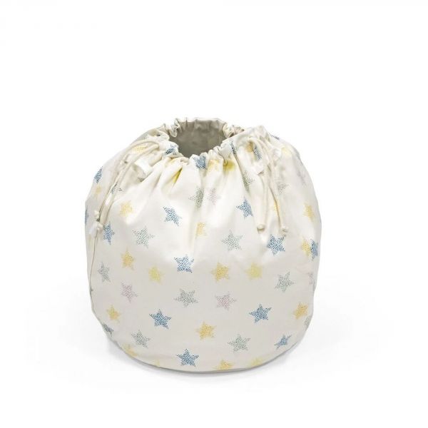 Sac de rangement à jouets pour table de jeu MuTable V2 Etoiles multicolores