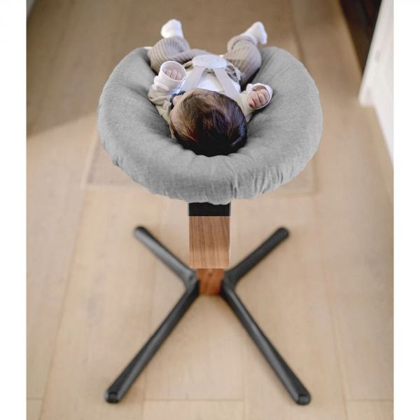 Newborn set pour chaise haute Nomi - Black grey sand