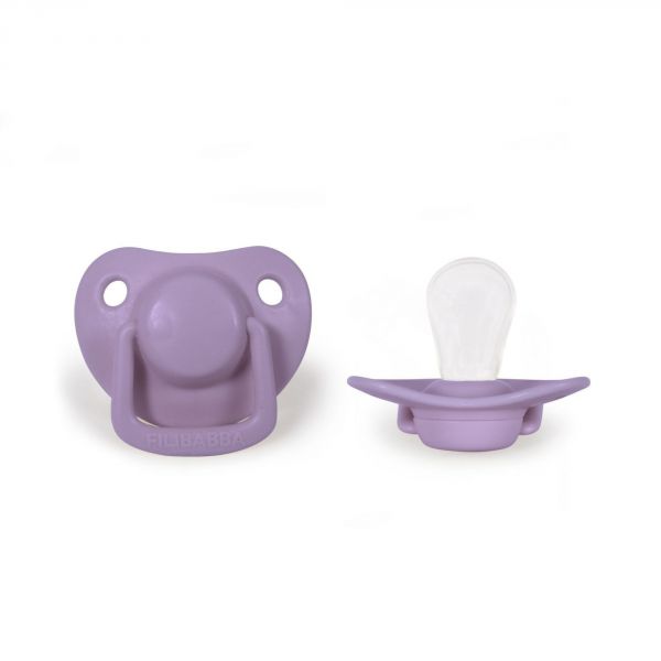 Lot de 2 sucettes anatomique en silicone - Fresh Violet 6m+ -