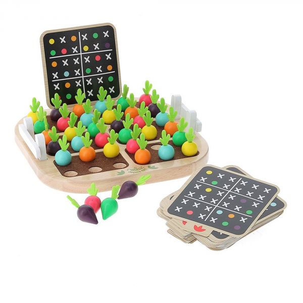 Jeu de Sudoku pour enfant - Jour de récolte Légumes