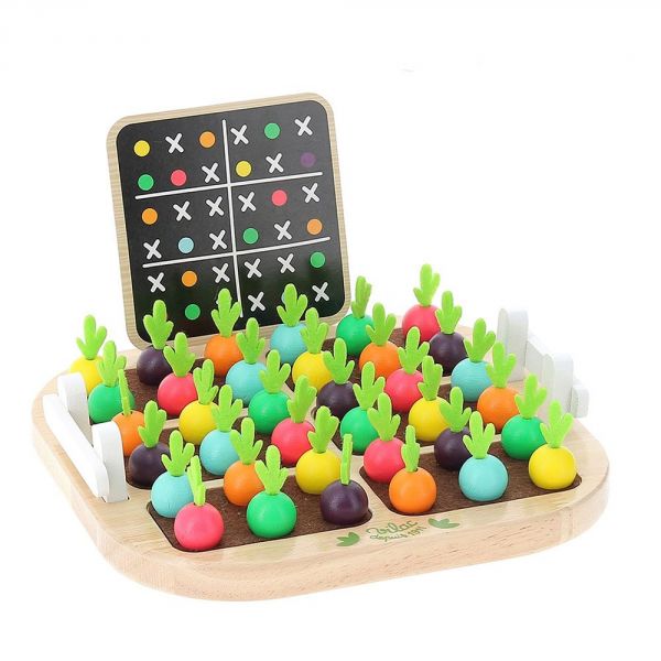 Jeu de Sudoku pour enfant - Jour de récolte Légumes