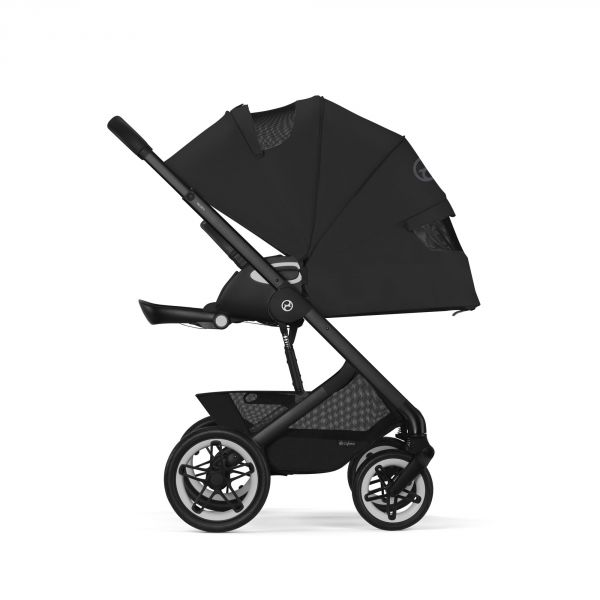 Poussette Talos S Lux 2 Moon Black châssis Noir