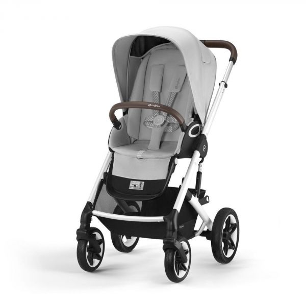 Poussette Talos S Lux 2 Lava Grey châssis Silver