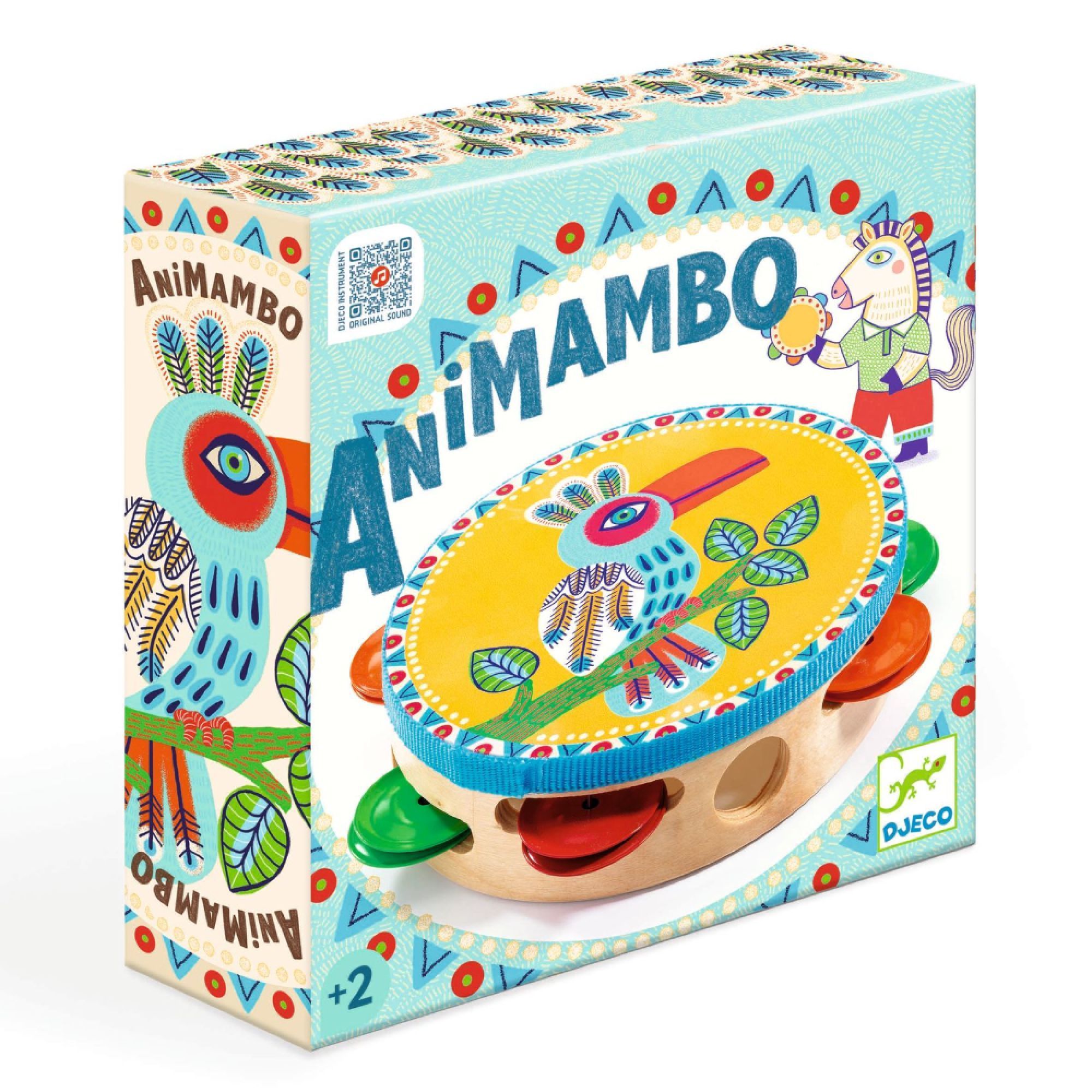 Tambourin enfant Animambo - Made in Bébé