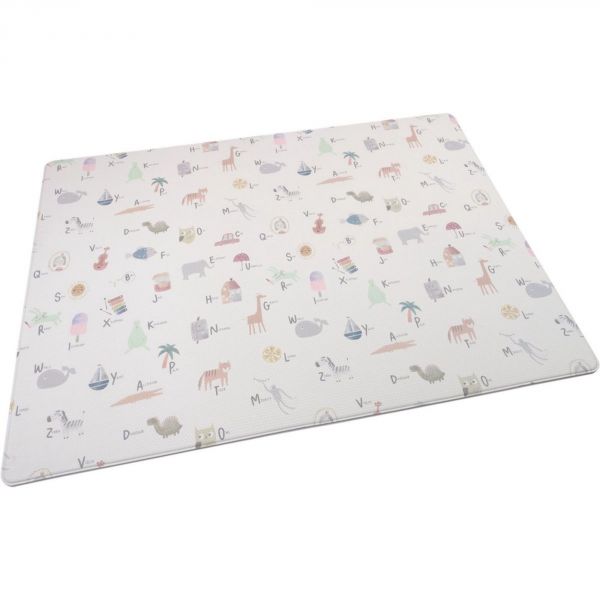 Tapis de jeu lavable en vinyle - Alphabet