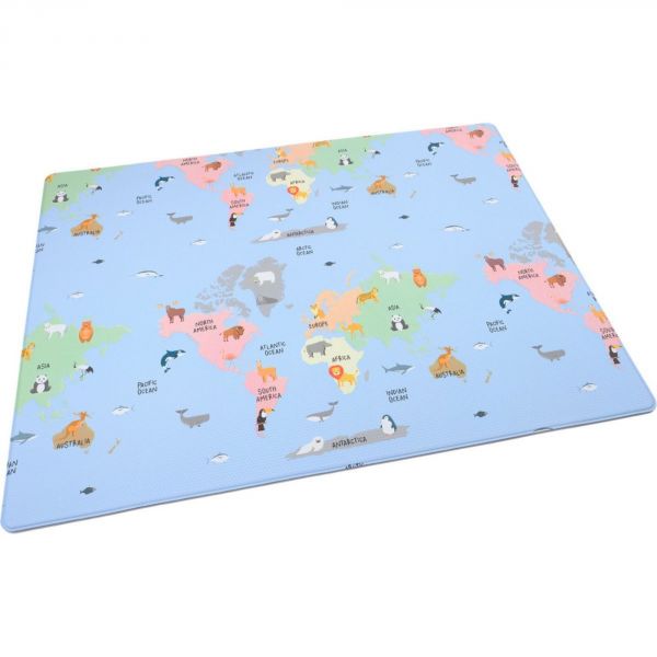 Tapis de jeu lavable en vinyle - Aventuriers du monde