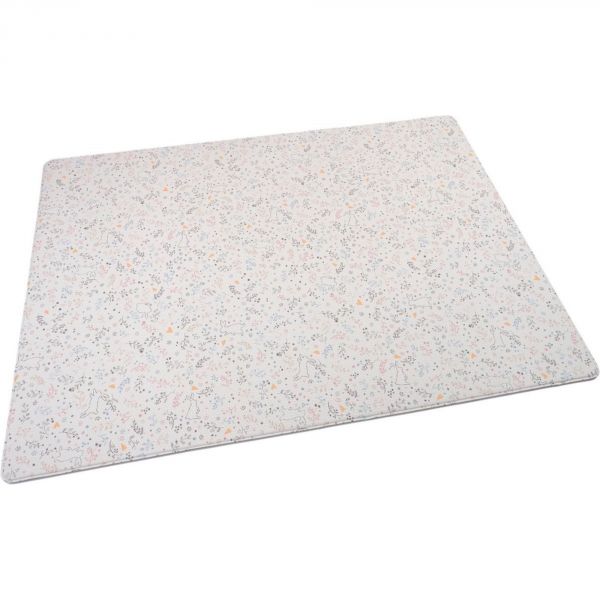 Tapis de jeu lavable en vinyle - Petits lapins