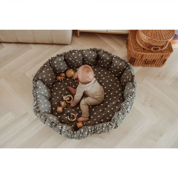 Tapis de jeu bébé 3 en 1 Organic Bloom Bird