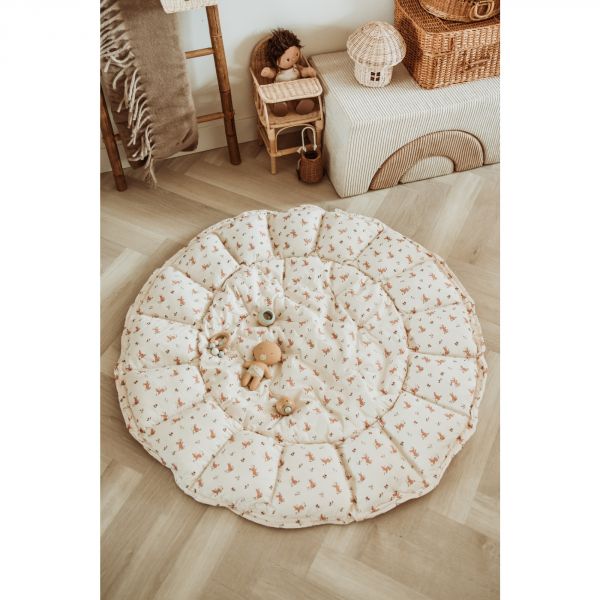 Tapis de jeu bébé 3 en 1 Organic Bloom Rabbit