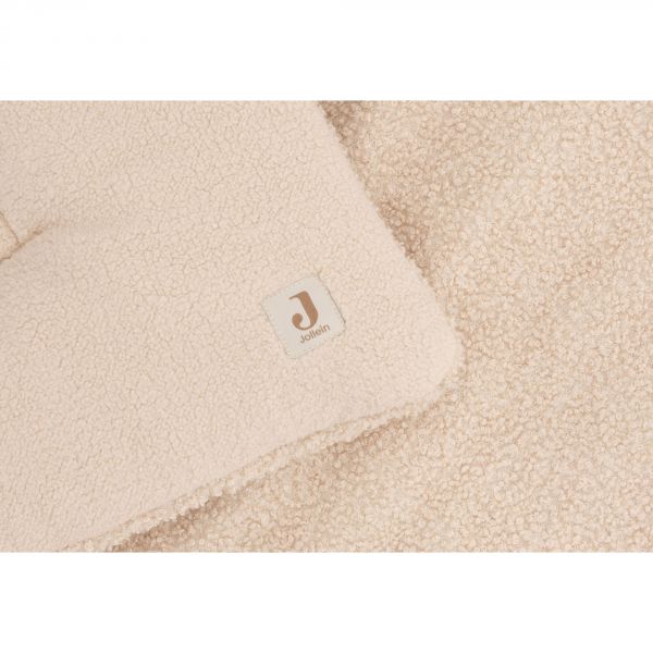 Tapis de parc 100 x 100 cm bouclette Naturel