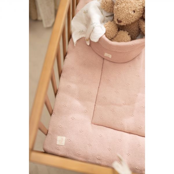 Tapis de parc 75x95 cm Cosy Knit Wild Rose