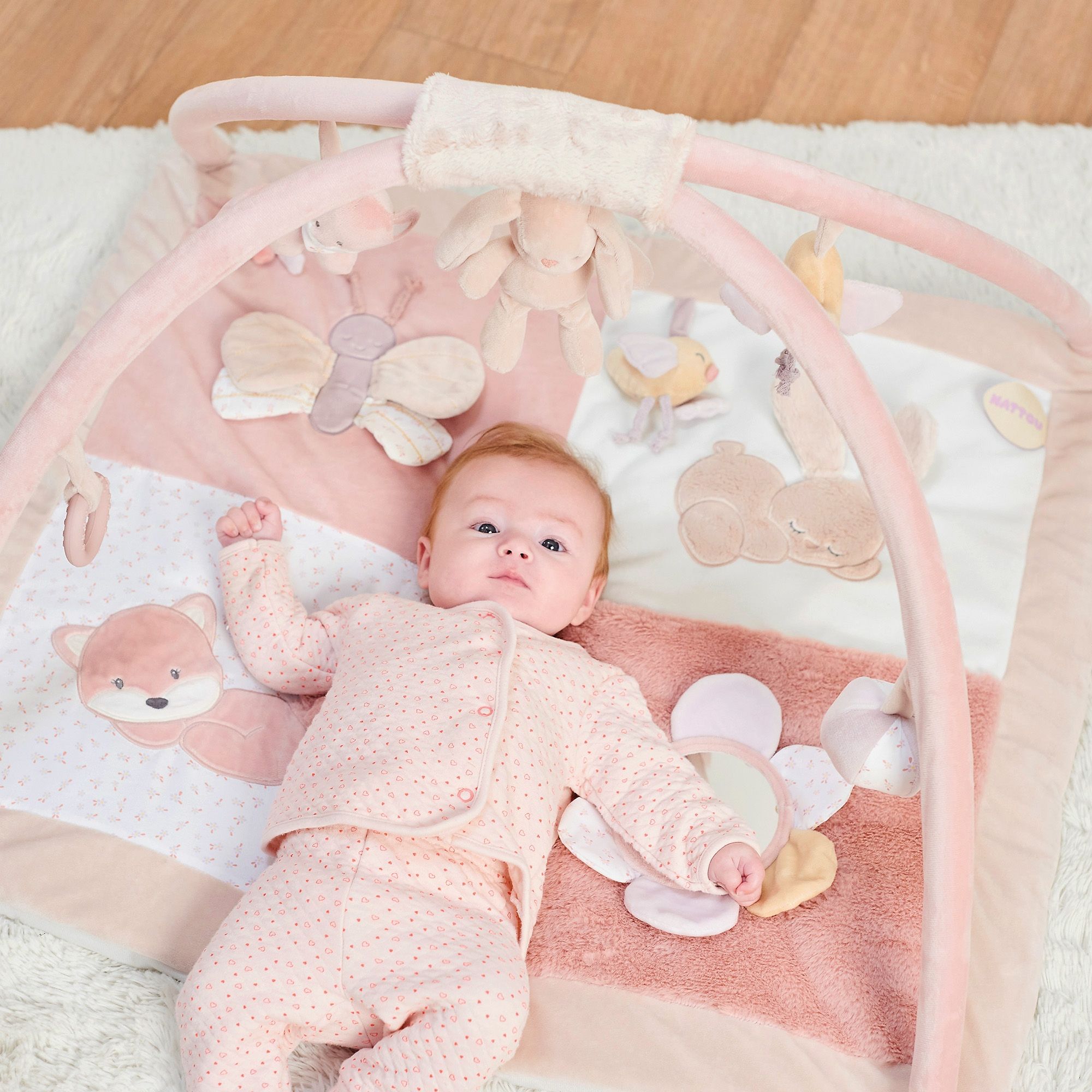 Tapis d'éveil premium avec arches pour bébé