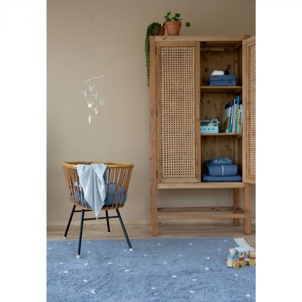 Tapis enfant 170x120 cm Dot Pure Bleu