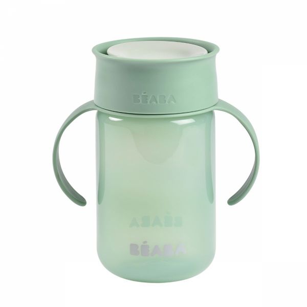 Tasse d'apprentissage 360° Sage green