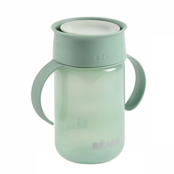 Tasse d'apprentissage 360° Sage green