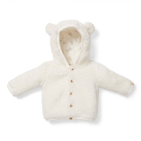 Gilet bébé Teddy Off White taille 74