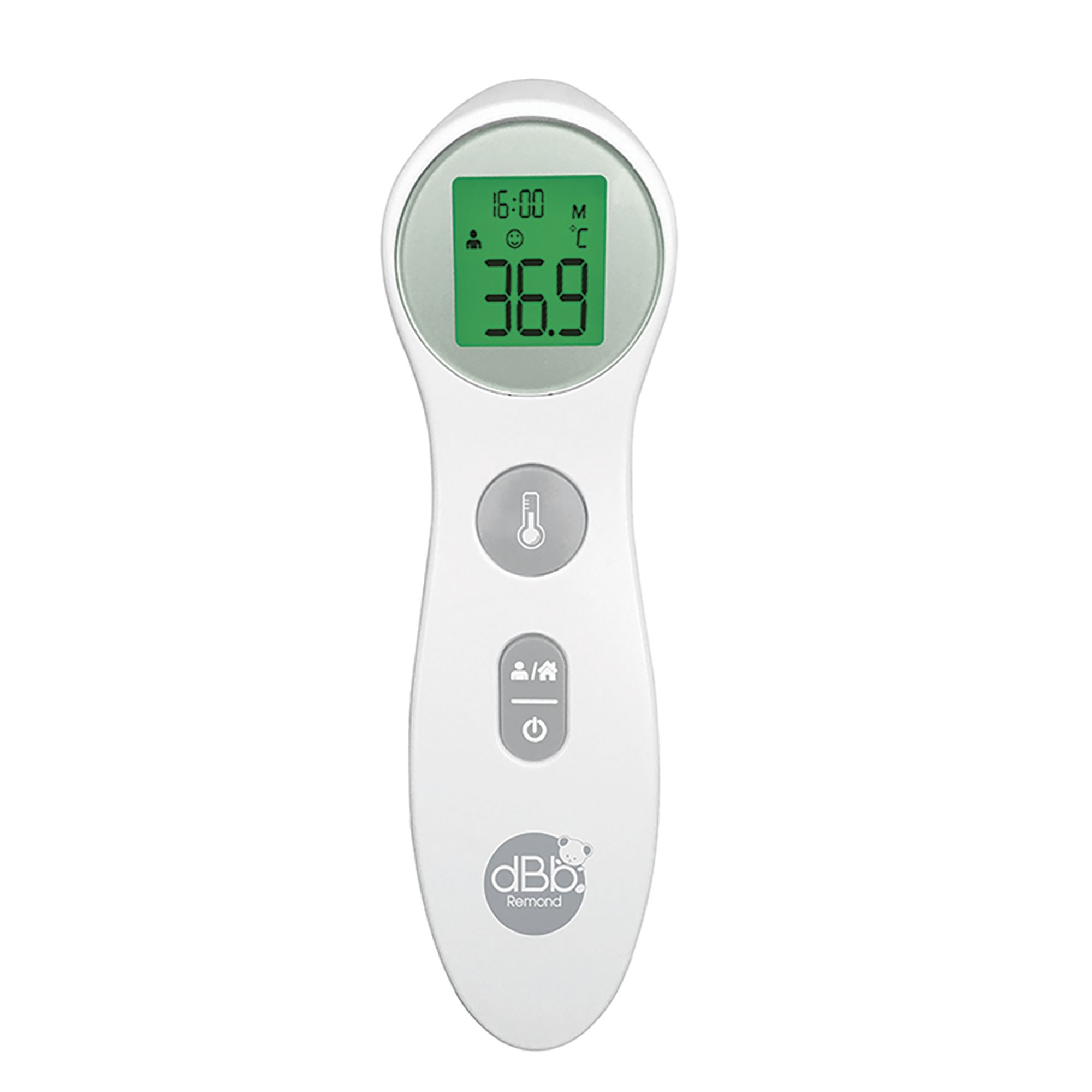 Thermomètre infrarouge armé d'un thermomètre sans contact
