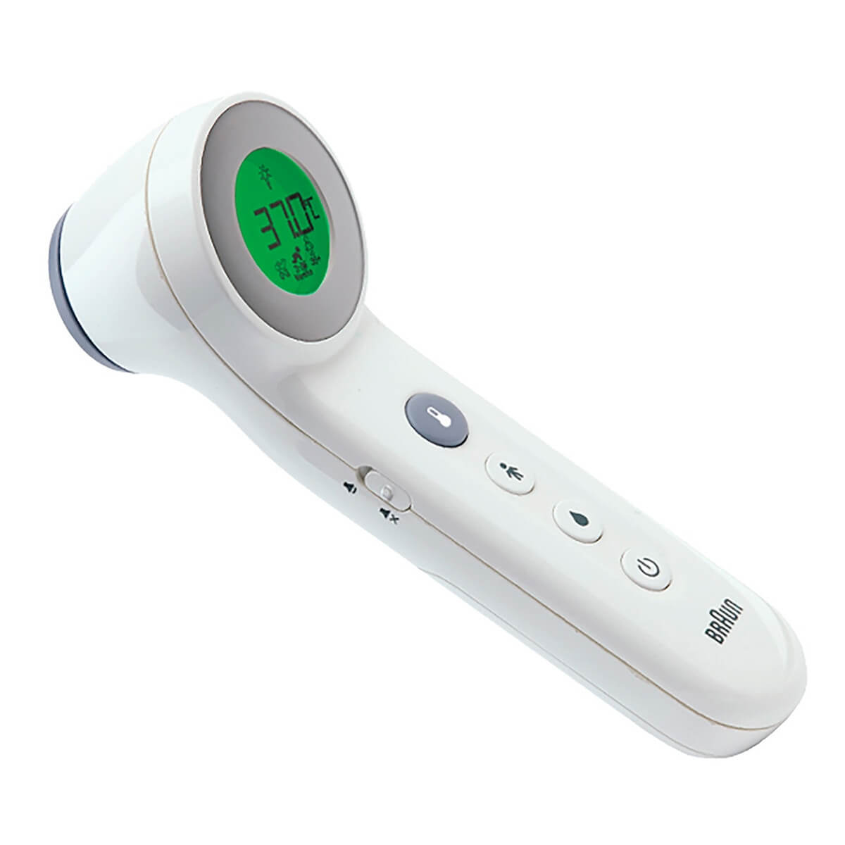Braun Sensian 5 Thermomètre frontal sans contact - Utilisation à domicile -  Écran numérique avec code couleur - Convient aux bébés et aux enfants - 2  secondes - Marque n°1 chez les