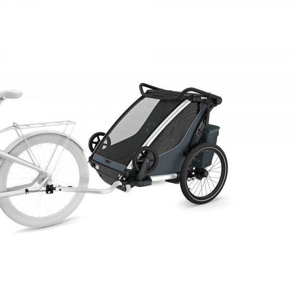 Remorque pour vélo Chariot Cross 2 Dark slate