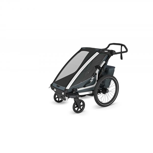 Remorque pour vélo Chariot Cross 1 Dark slate