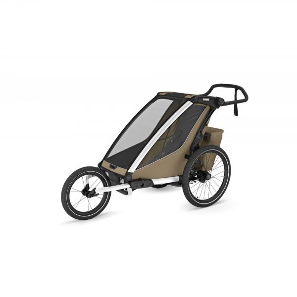 Remorque pour vélo Chariot Cross 1 Faded khaki