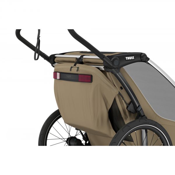 Remorque pour vélo Chariot Cross 1 Faded khaki