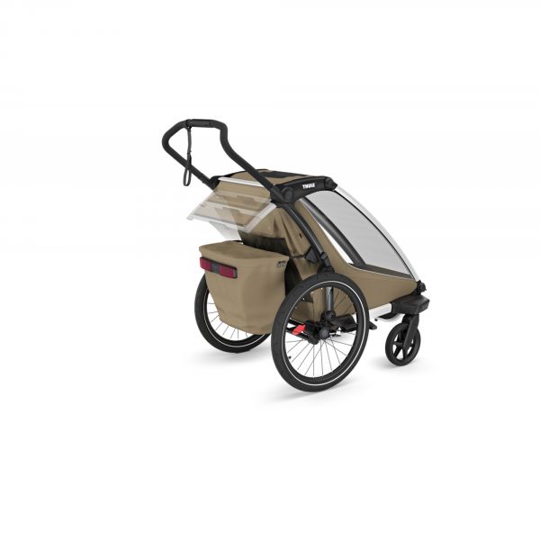 Remorque pour vélo Chariot Cross 1 Faded khaki