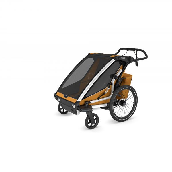 Remorque pour vélo Chariot Sport 2 Natural gold