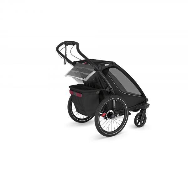 Remorque pour vélo Chariot Sport 1 Black