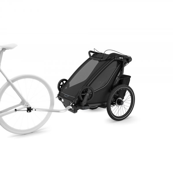 Remorque pour vélo Chariot Sport 1 Black