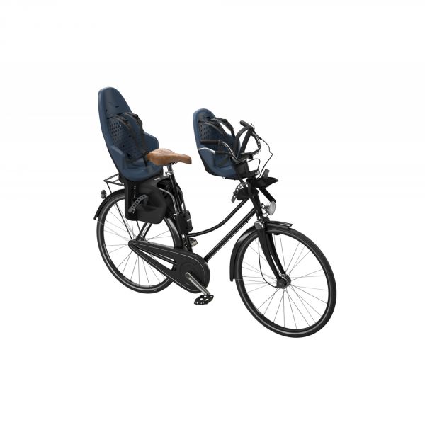 Siège vélo arrière sur cadre Yepp 2 Maxi Majolica blue