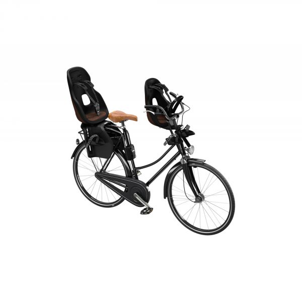 Siège vélo arrière sur cadre Yepp Nexxt 2 Maxi Brown