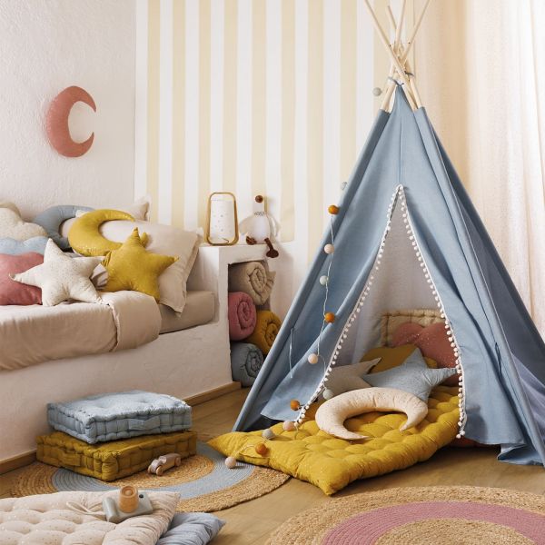 Tipi enfant Wapi Bleu