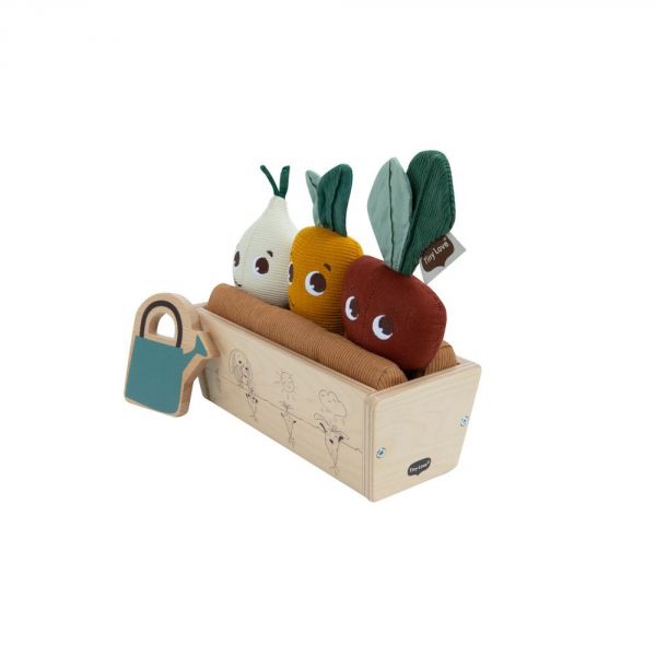 Cagette de 3 peluches légumes - Garden of Adventures