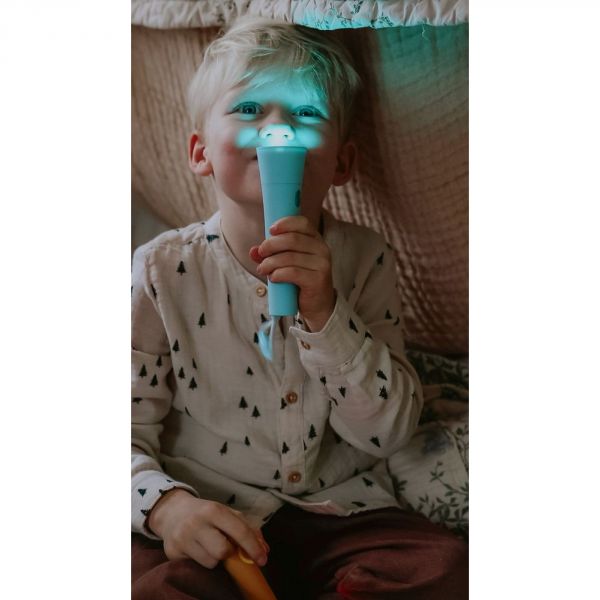 Lampe torche pour enfant Bleu