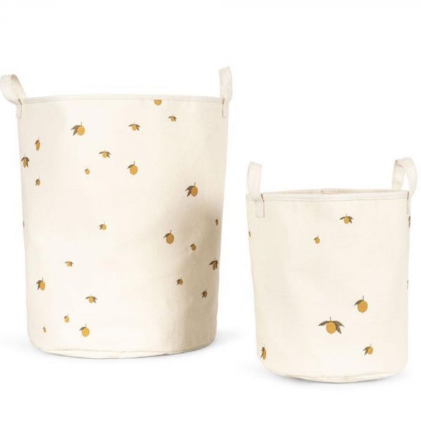 Lot de 2 sacs de rangement Lemon