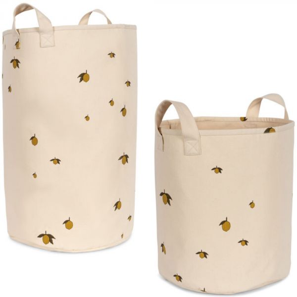 Lot de 2 sacs de rangement Lemon