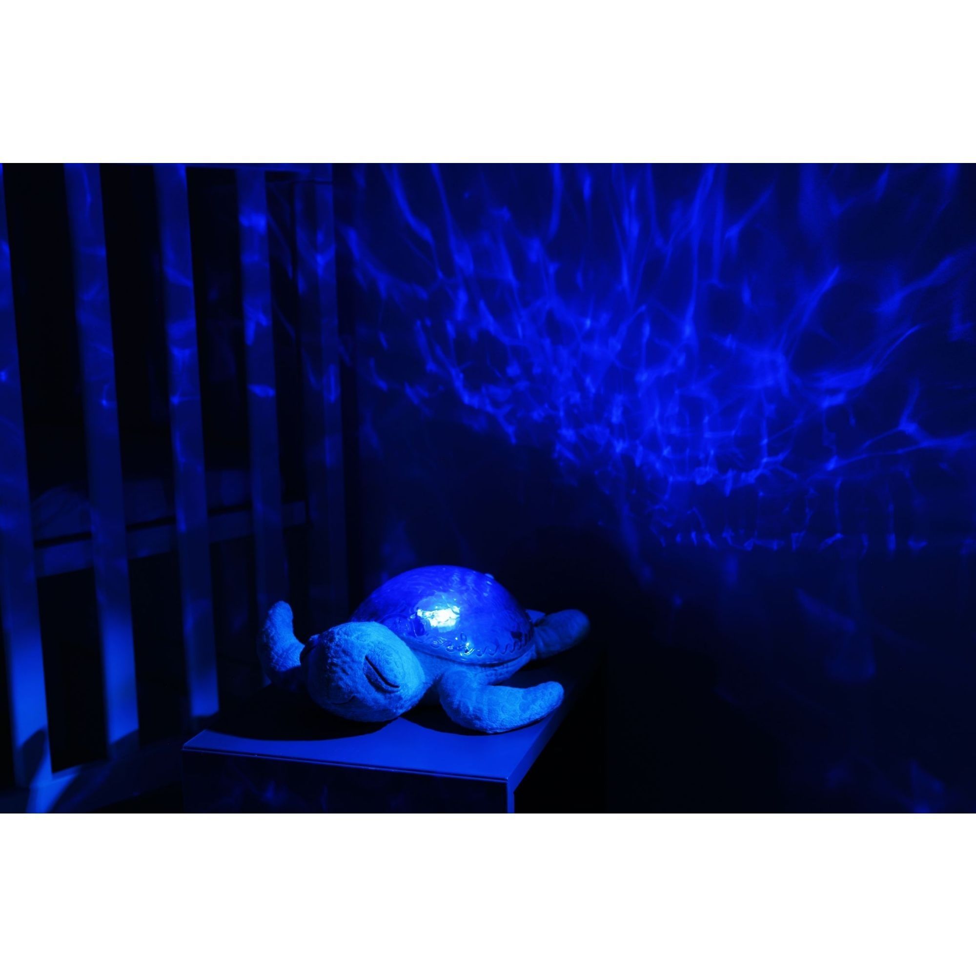 Veilleuse bébé projection plafond musicale Tortue tranquille verte -  Rechargeable - Made in Bébé