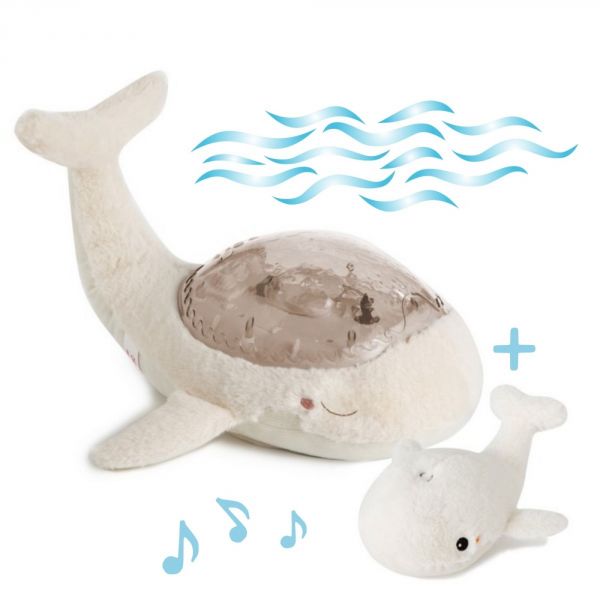 myHummy Peluche bruit blanc bébé Lapin Premium Gris | Peluche bruit blanc  bébé | Machine à bruit blanc - battement coeur bruit des vagues | avec