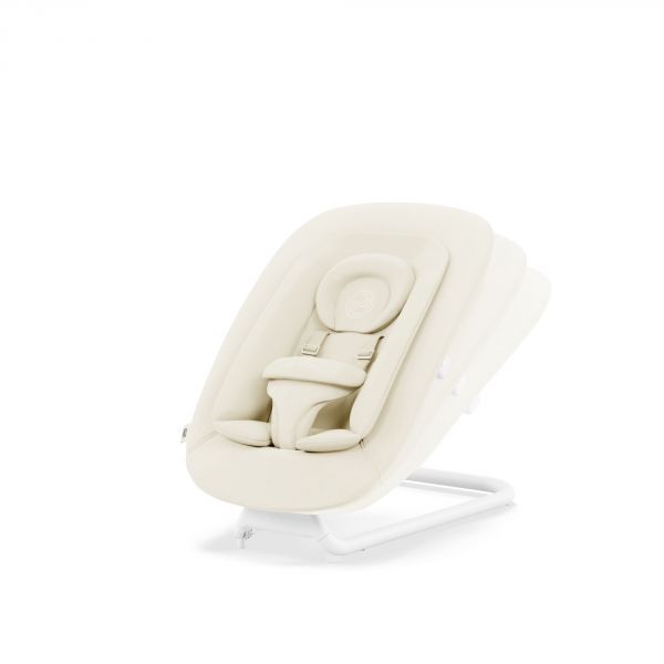 Transat bébé Bouncer Lemo Canvas white