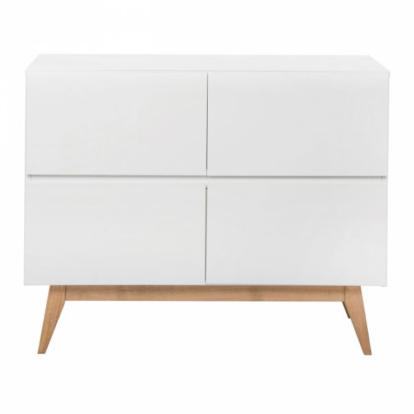 Commode 4 tiroirs Trendy White