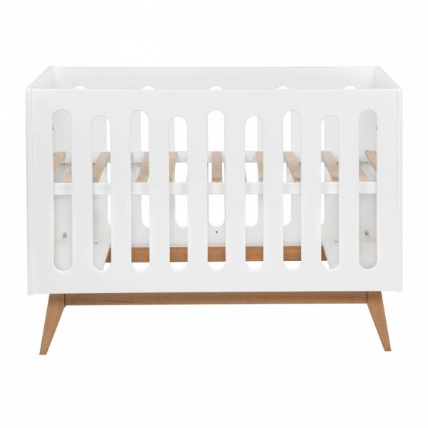 Lit bébé 60x120 cm évolutif en canapé Trendy White