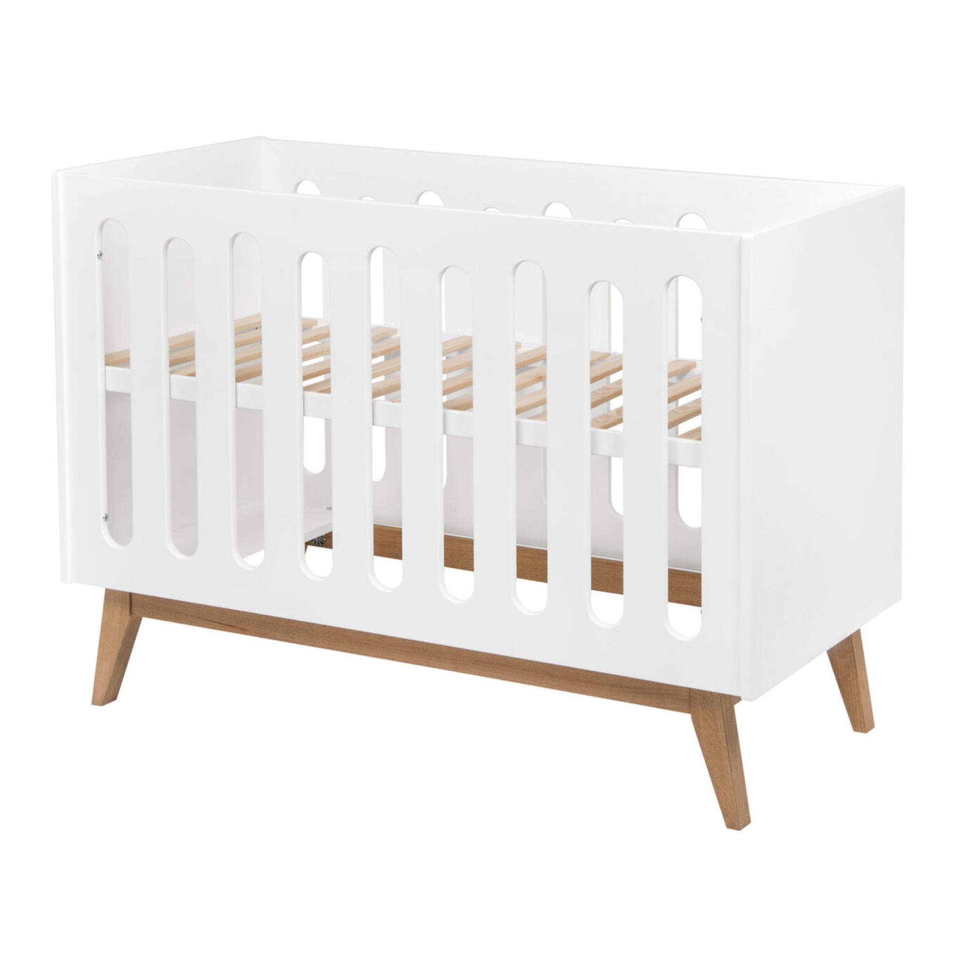 Quax Lit Bebe 60x1 Cm Evolutif En Canape Trendy White Made In Bebe