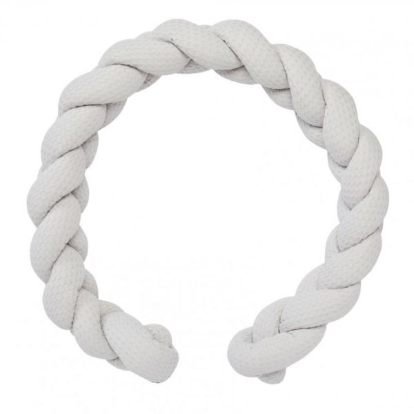 Tresse décorative ouatinée en coton gaufré nuage