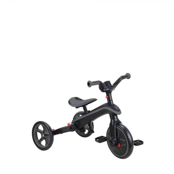 Tricycle explorer 4 en 1 évolutif et pliable Noir / Gris