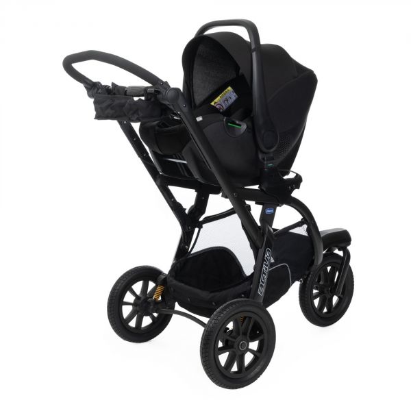 Poussette trio Activ3 I-Size Dark Beige + Siège auto Kory i-Size + Nacelle